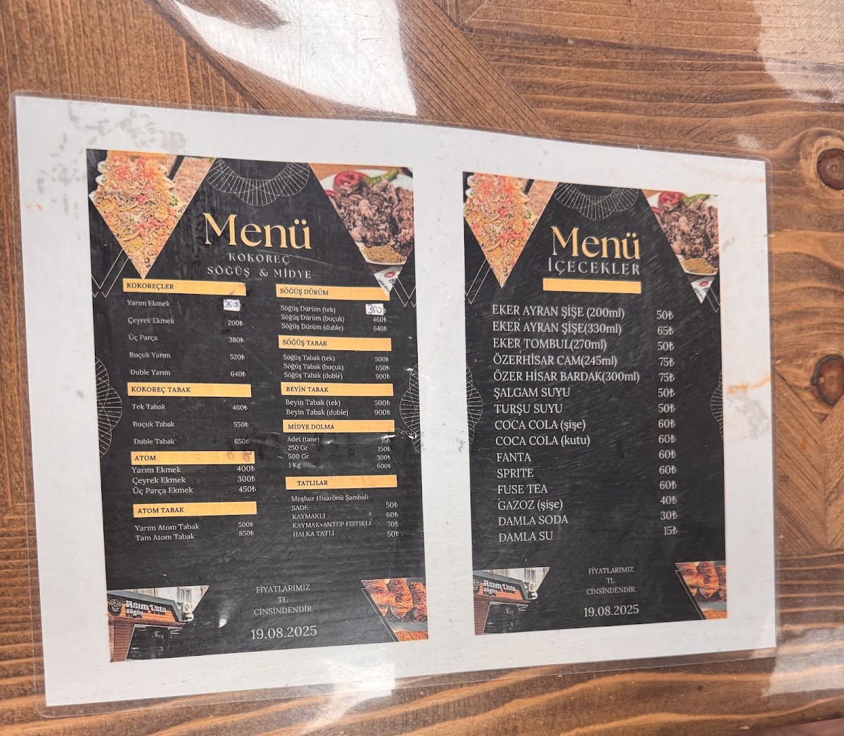 Menu Kokorecci Asim Usta-3